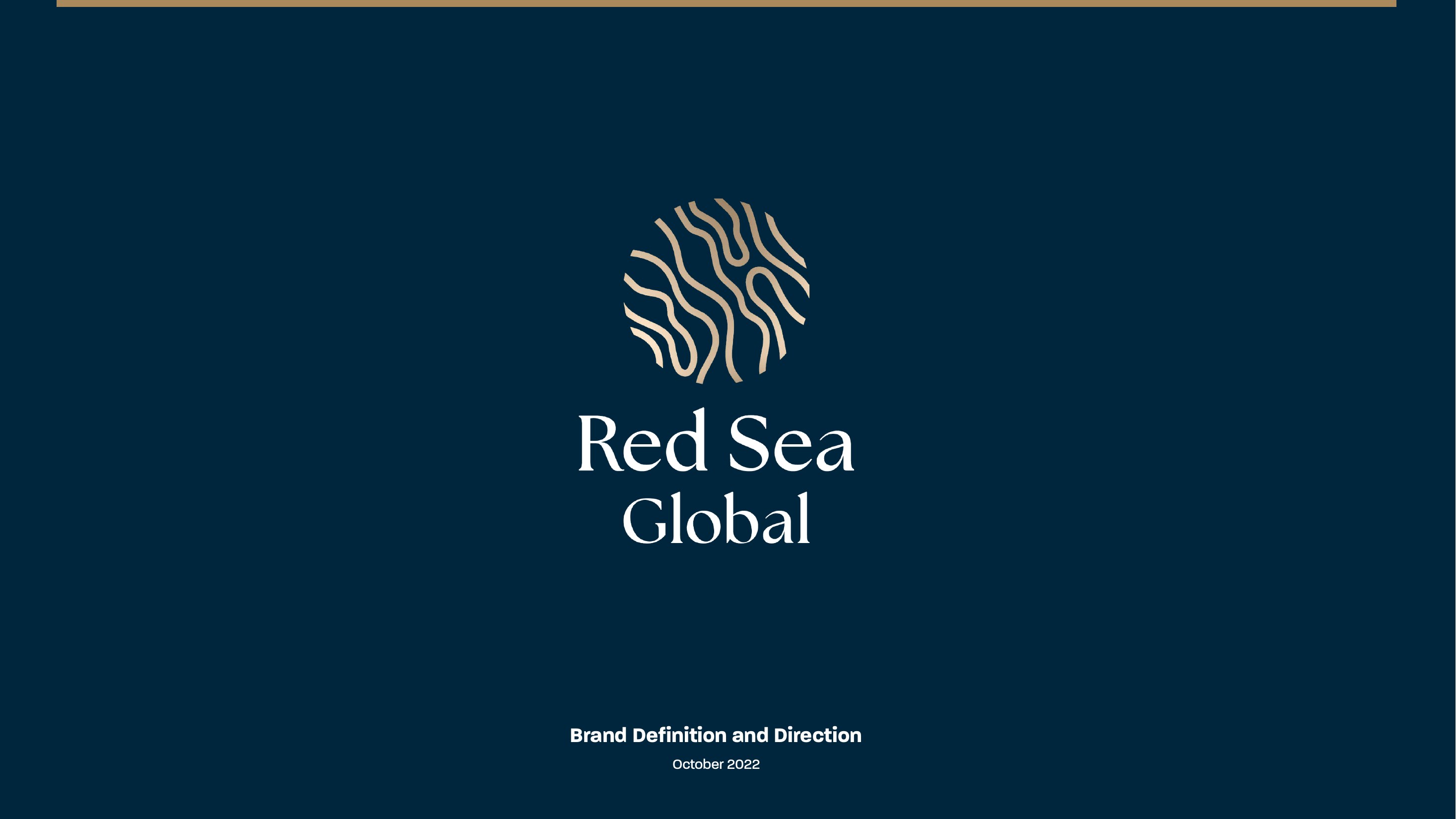 Red Sea Global Brand Definition and Direction cover