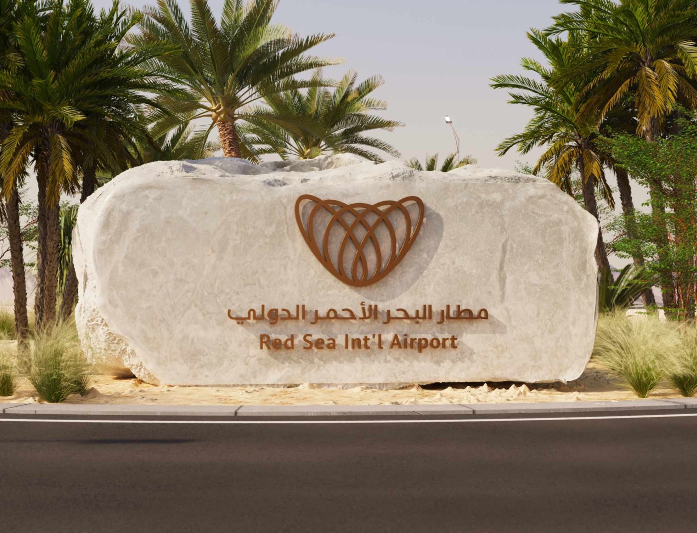 Red Sea International Airport, environmental signage